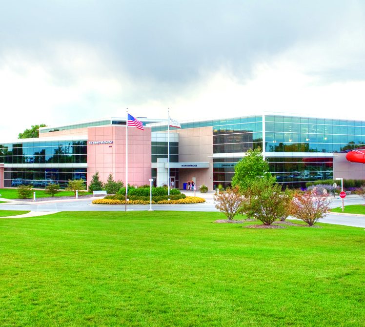 Exterior of Vaughan Athletic Center