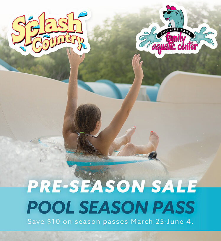 Pre-season pool pass sale March 25-June 4, click here to purchase