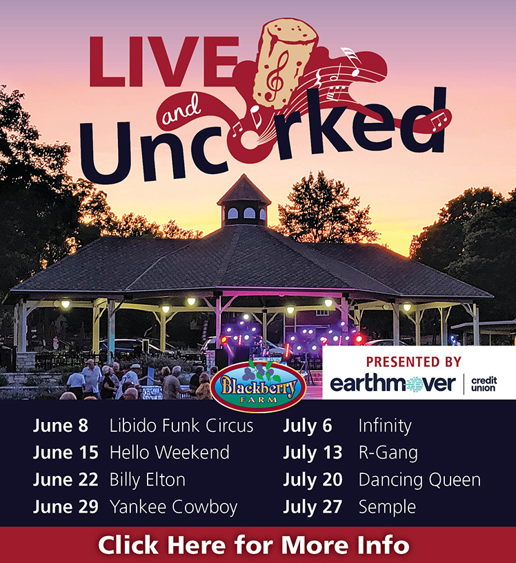 live and uncorked summer concert series