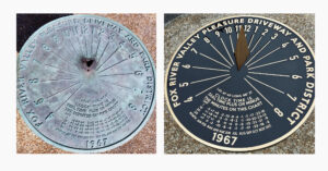 sundial before and after