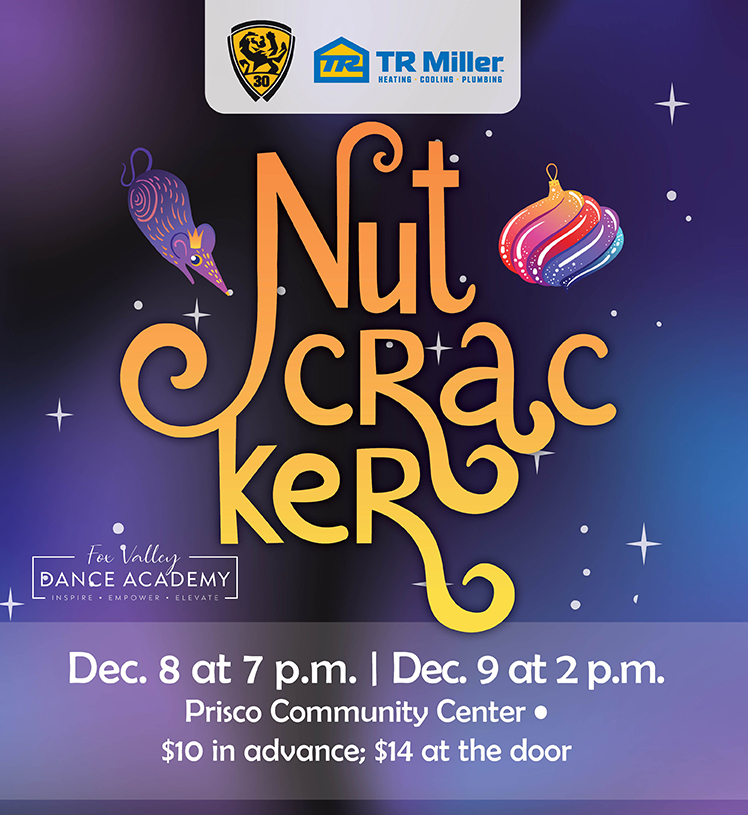 nutcracker tickets dec. 8 and 9 at prisco community center