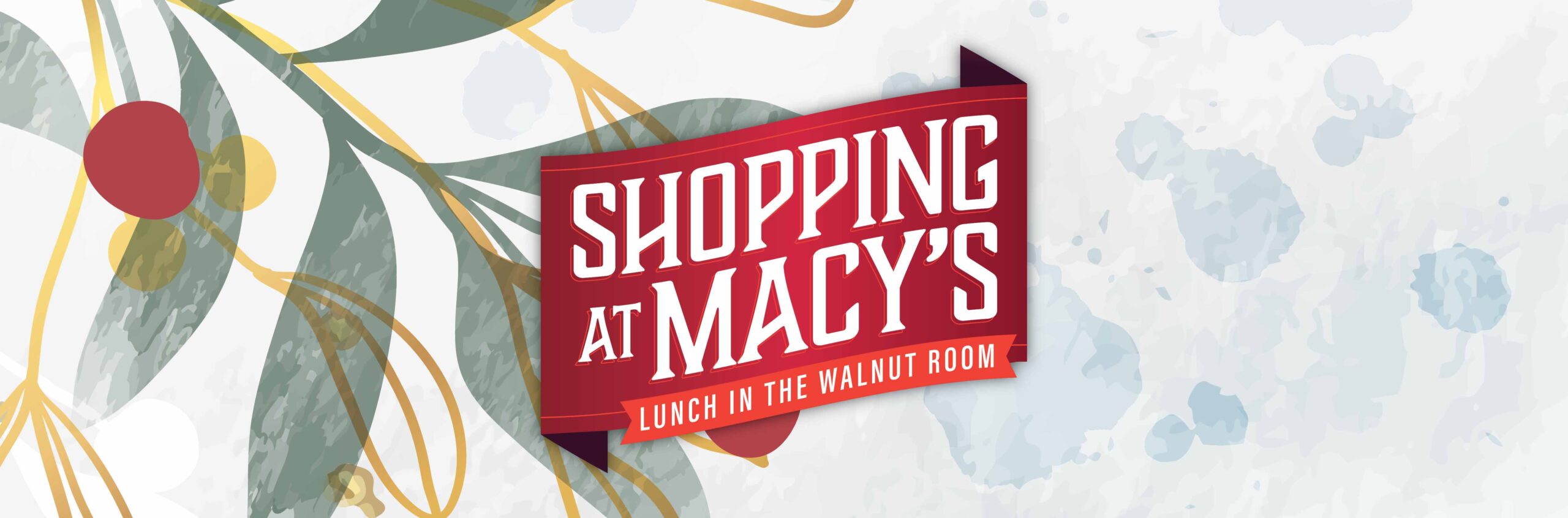Shopping At Macy's. Lunch in the Walnut Room.
