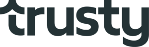 Trusty home care logo